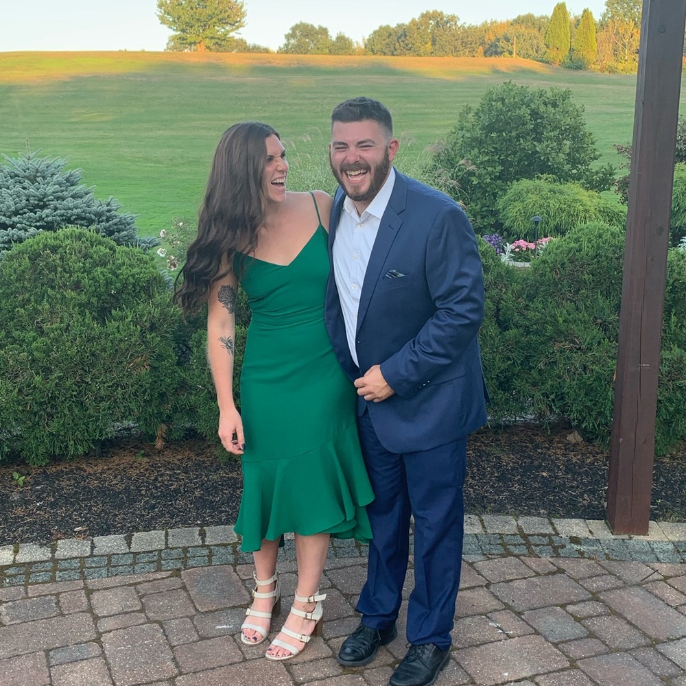 Green Banana Republic dress